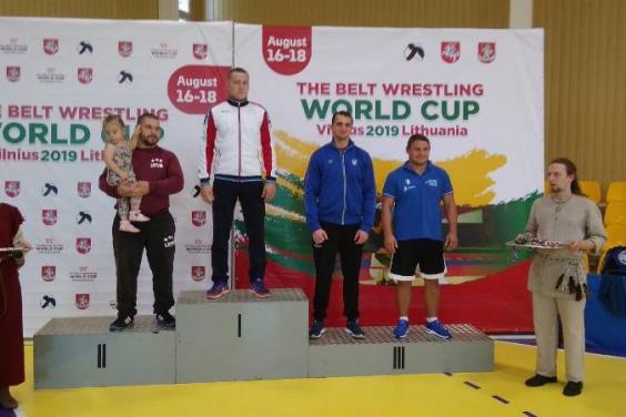 Руслан Русанов став призером Кубка світу з боротьби на поясах