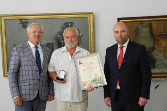 Євгеній Грицьков привітав лауреатів премії імені Іллі Рєпіна