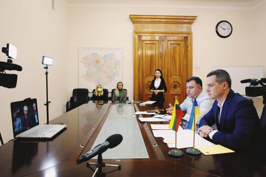 Глава ХОДА зустрівся з Надзвичайним і Повноважним Послом Литовської республіки в Україні