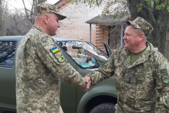 Олексій Максимов відвідав 92-у механізовану бригаду ЗСУ в зоні ООС