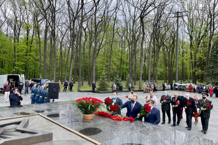 На Харківщині вшанували пам’ять загиблих у Другій світовій війні