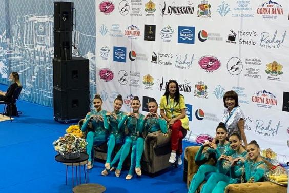 Харківська команда «Alcor Avangard» взяла участь у змаганнях з естетичної гімнастики