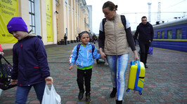 Евакуйованих із Куп'янської громади дітей відправили на реабілітацію до Рівненщини