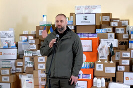 Для 37 медзакладів Харківщини передали гуманітарний вантаж