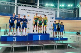 Велогонщики з Харківщини стали призерами міжнародних змагань з велоспорту на треку
