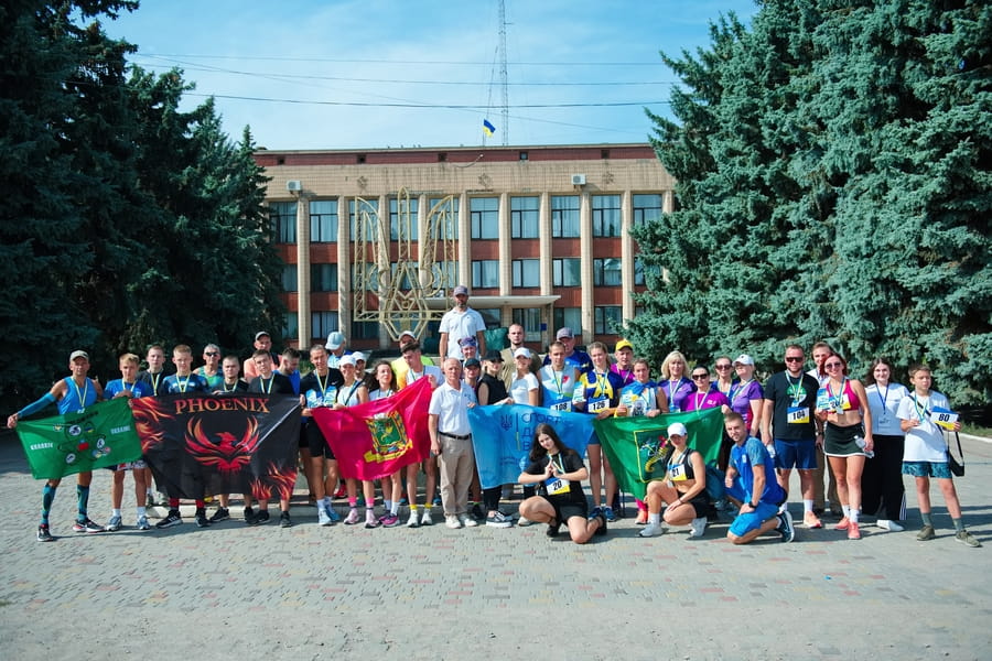 На Харківщині відбувся забіг «Шаную Воїнів - біжу за Героїв України»