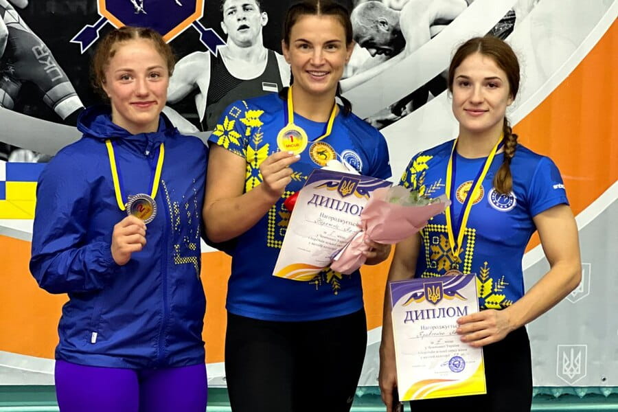 Спортсменки Харківщини здобули медалі чемпіонату України з вільної боротьби