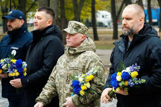 На Харківщині вшанували пам’ять загиблих за 1000 днів повномасштабного вторгнення