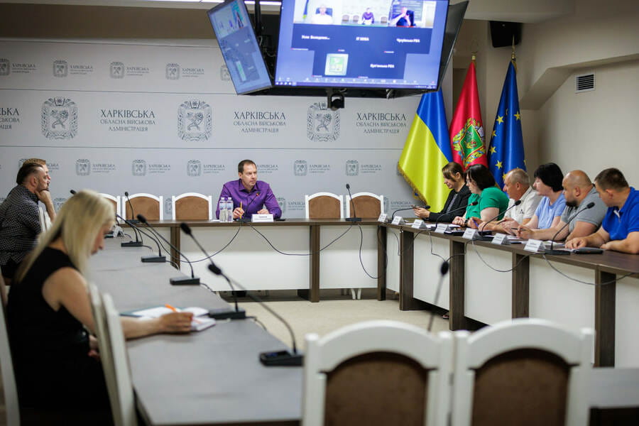 У Харківській ОВА обговорили доцільність тендерних закупівель у громадах Богодухівського та Харківського районів У Харківській ОВА обговорили доцільність тендерних закупівель у громадах Богодухівського та Харківського районів
