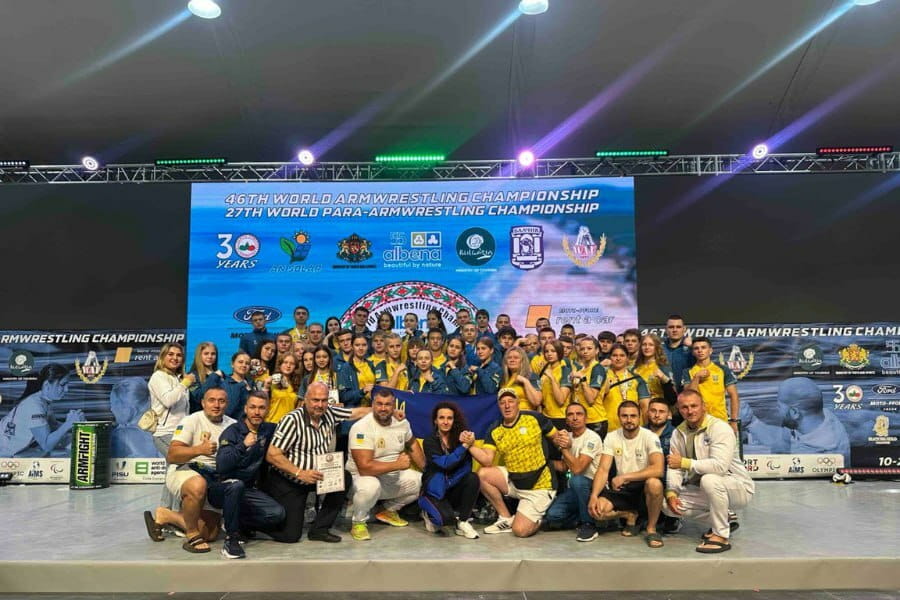 Спортсмени Харківщини здобули призові місця на чемпіонаті світу з армреслінгу та пара-армреслінгу