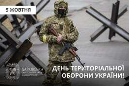 Привітання Олега Синєгубова до Дня територіальної оборони України