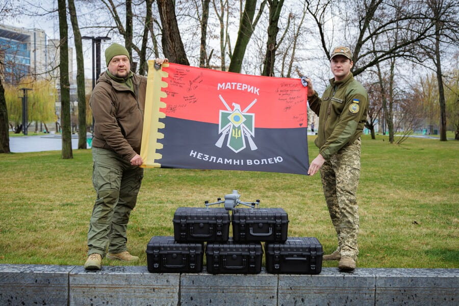 Харківська ОВА спільно з благодійними фондами продовжує підтримку українських захисників