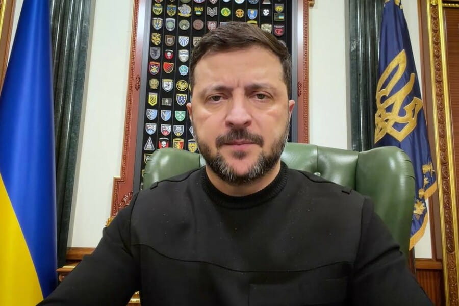 Росіяни користуються погодою – похолоданням – і намагаються уразити якнайбільше наші енергетичні обʼєкти – звернення Президента