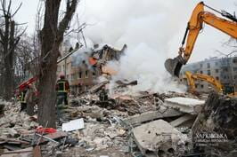 «Медики надають допомогу пораненим внаслідок російського ракетного удару по Харкову», – Олег Синєгубов