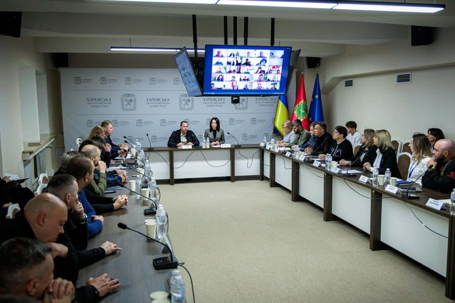 У Харківській ОВА обговорили розвиток ветеранського бізнесу та працевлаштування захисників і захисниць