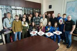 У Харківській ОВА привітали призерів Кубка та Чемпіонату світу з хортингу