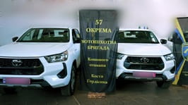 Захисники Харківщини отримали чергову партію пікапів