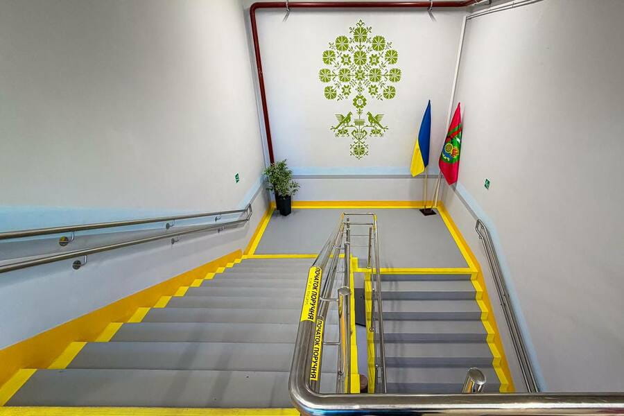За сприяння Харківської ОВА у Савинській громаді запрацювала перша підземна школа