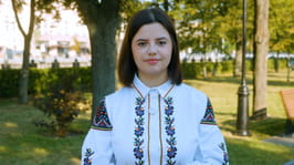 Із Днем Незалежності України вітає голова Молодіжного конгресу Харківщини Марія Белла Бейгель