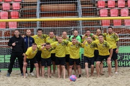 Спортсмени Харківщини стали срібними призерами ІІ Чемпіонату України з пляжного футболу серед ветеранів війни