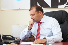 Михайло Добкін взяв участь у прямій телефонній лінії газети «Слобідський край»