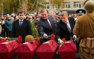 У Вовчанську відбулося перепоховання загиблих радянських воїнів