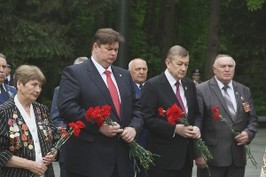 На Меморіалі Слави вшанували пам'ять загиблих у Великій Вітчизняній війні
