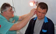 У Харкові кожен дев’ятий поранений в зоні АТО боєць направляється до ЛОР-лікарів