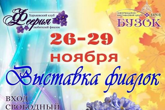 Харків'ян запрошують на виставку фіалок