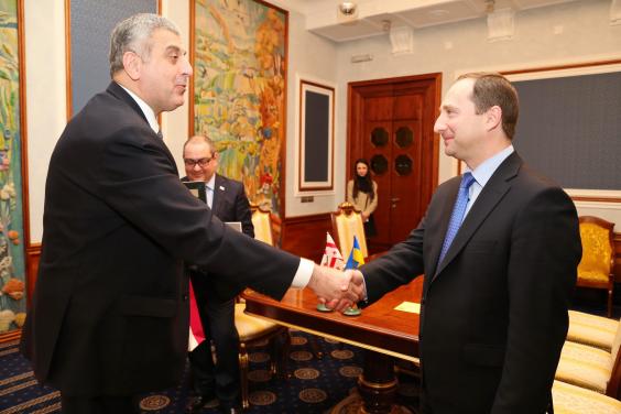 Зустріч Ігоря Райніна з Надзвичайним і Повноважним Послом Грузії в Україні
