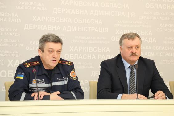 Прес-конференція про заходи, що проводяться в Харківській області для забезпечення безпеки на дорогах і безперебійної роботи всіх служб під час негоди