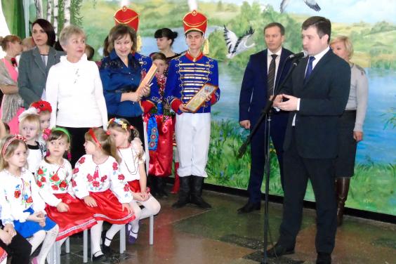 У Зміївському районі відкрили оновлений дитячий садок