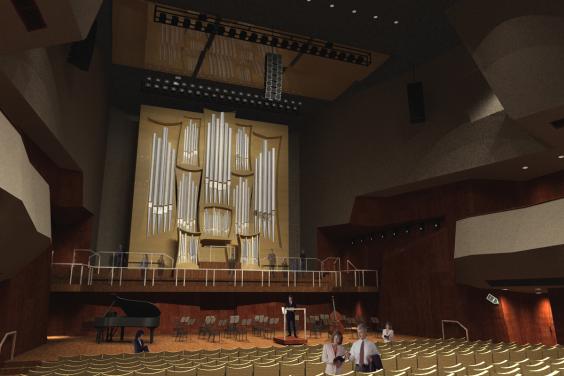 В органному залі Харківської філармонії завершили загальнобудівельні роботи