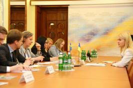 Зустріч Юлії Світличної з представниками Посольства Швеції в Україні