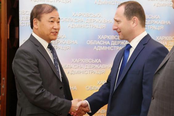 Корея зацікавлена в створенні технопарку на території Харківської області
