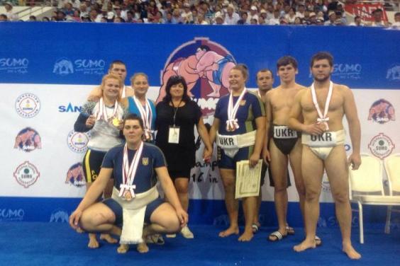 Харківські сумоїсти здобули медалі чемпіонату світу