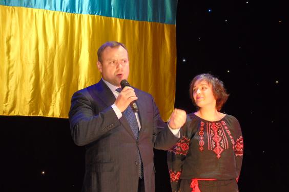 Михайло Черняк привітав військових під час святкового концерту на честь 25-річчя ЗСУ
