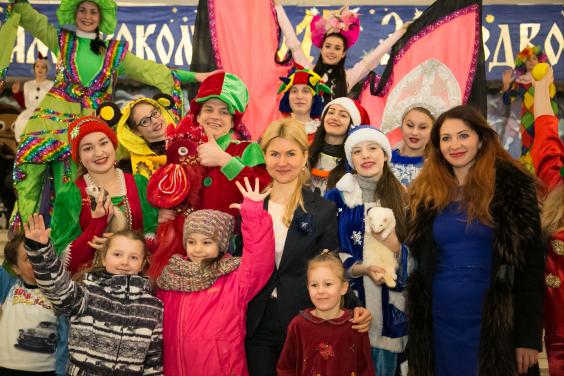 Юлія Світлична привітала дітей Харківщини з новорічними святами