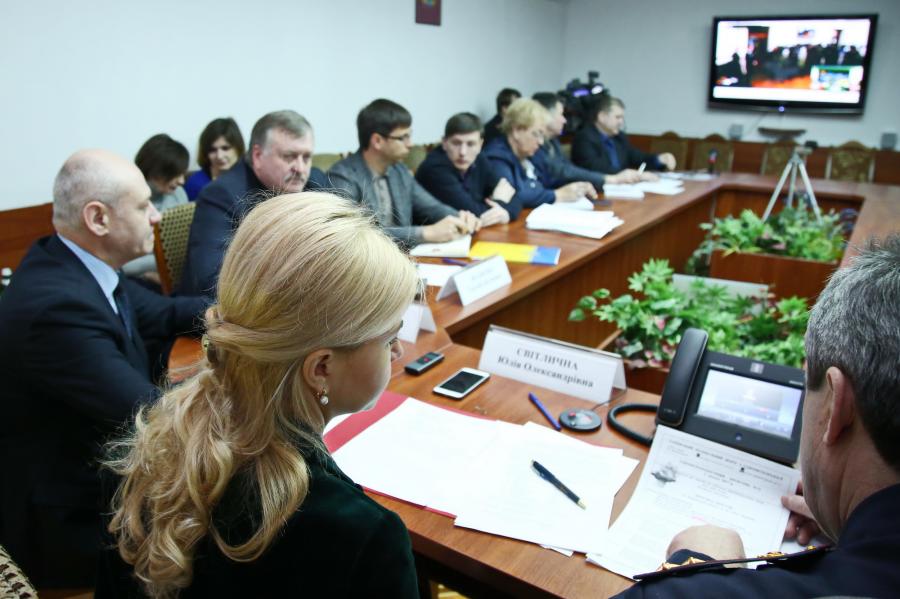 3 лютого голова ХОДА взяла участь у всеукраїнській cелекторній нараді під керівництвом Прем'єр-міністра України Володимира Гройсмана