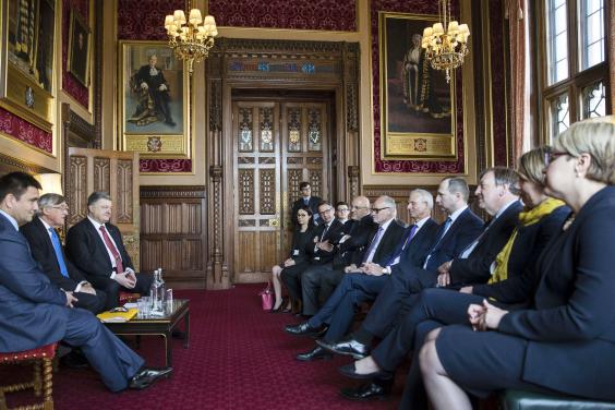 Президент провів зустріч з британськими парламентарями