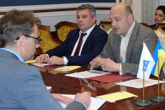 Олександр Скакун провів зустріч з представниками Моніторингового комітету ОБСЄ
