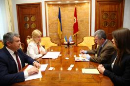 Юлія Світлична провела зустріч з послом Греції в Україні Георгіосом Пукаміссасом