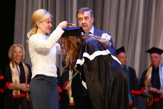 Юлія Світлична привітала випускників Каразінського університету із завершенням навчання