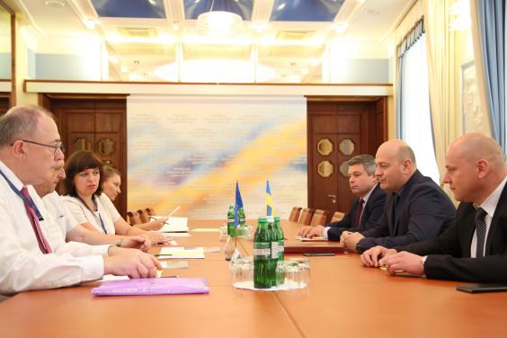 Олександр Скакун провів зустріч з делегацією Консультативної місії ЄС в Україні