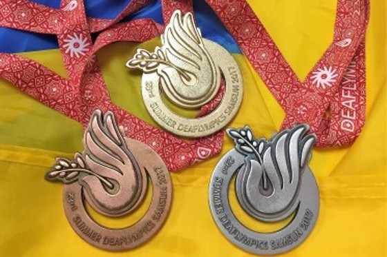 Харківські спортсмени привезли 18 медалей Дефлімпійських ігор