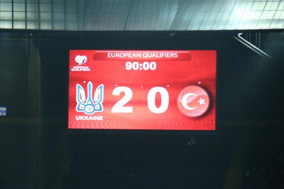 Збірна України виграла у Туреччини в Харкові з рахунком 2:0