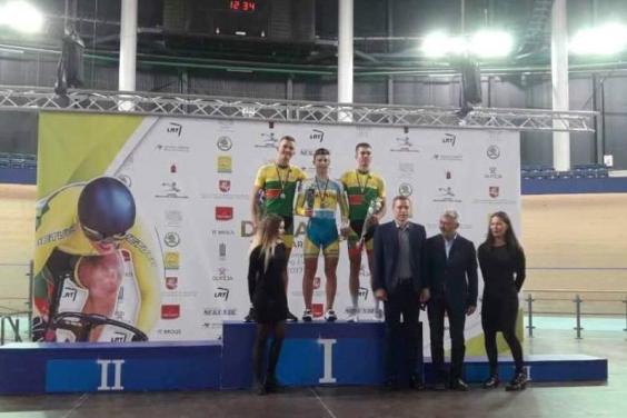 Юний велогонщик з Харкова переміг на змаганнях у Литві