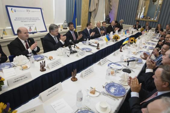 Петро Порошенко провів зустріч з представниками провідних американських компаній