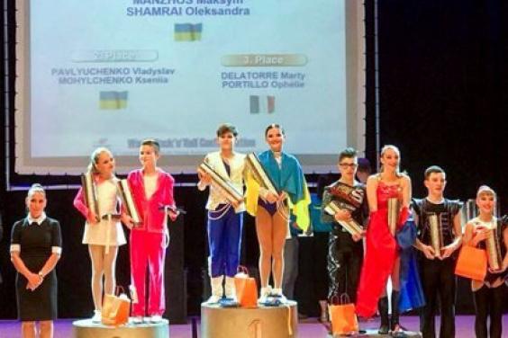 Максим Манжос і Олександра Шамрай перемогли на чемпіонаті світу з акробатичного рок-н-ролу