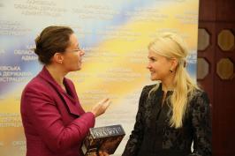 Юлія Світлична провела зустріч з Послом Франції в Украні Ізабель Дюмон